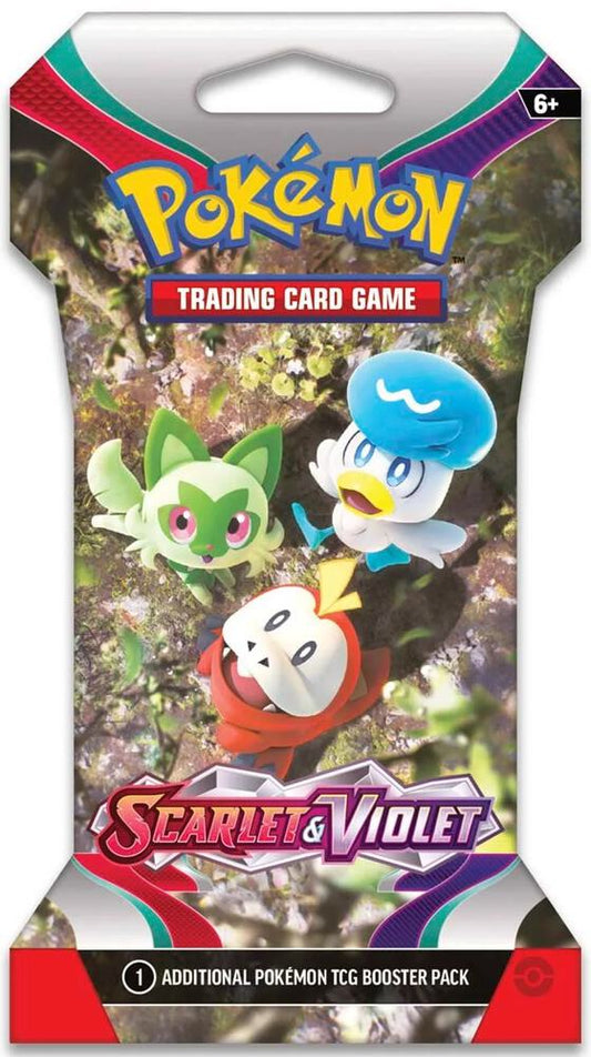 Scarlet & Violet Sleeved Booster Pack Scarlet & Violet Base Set (SV01)